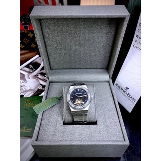 Đồng hồ nam aud€mars piguet piguet royal oak extra-thin tourbillon 26521bc.zz.1220bc.01, full box, luxury diamond watch