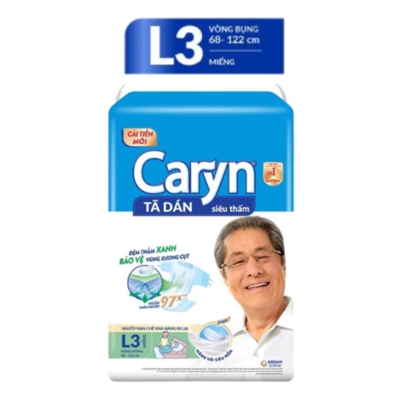 Tã dán caryn L3 miếng