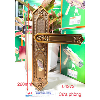 [chính hãng] 04373 khoá cửa Phòng dài 260mm dùng cho cửa gỗ, sắt hộp 4x8 cm Việt Tiệp - Bảo hành 2 năm