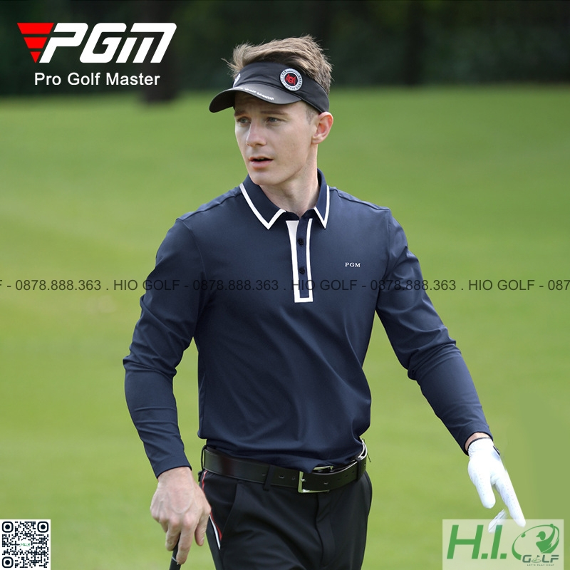 Áo golf nam dài tay PGM chính hãng CH526 - Áo golf dài tay nam mẫu mới nhất