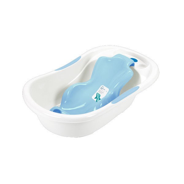 Thau tắm trẻ em kèm tựa Notoro - INOCHI - Kích thước: 863x524x238 mm