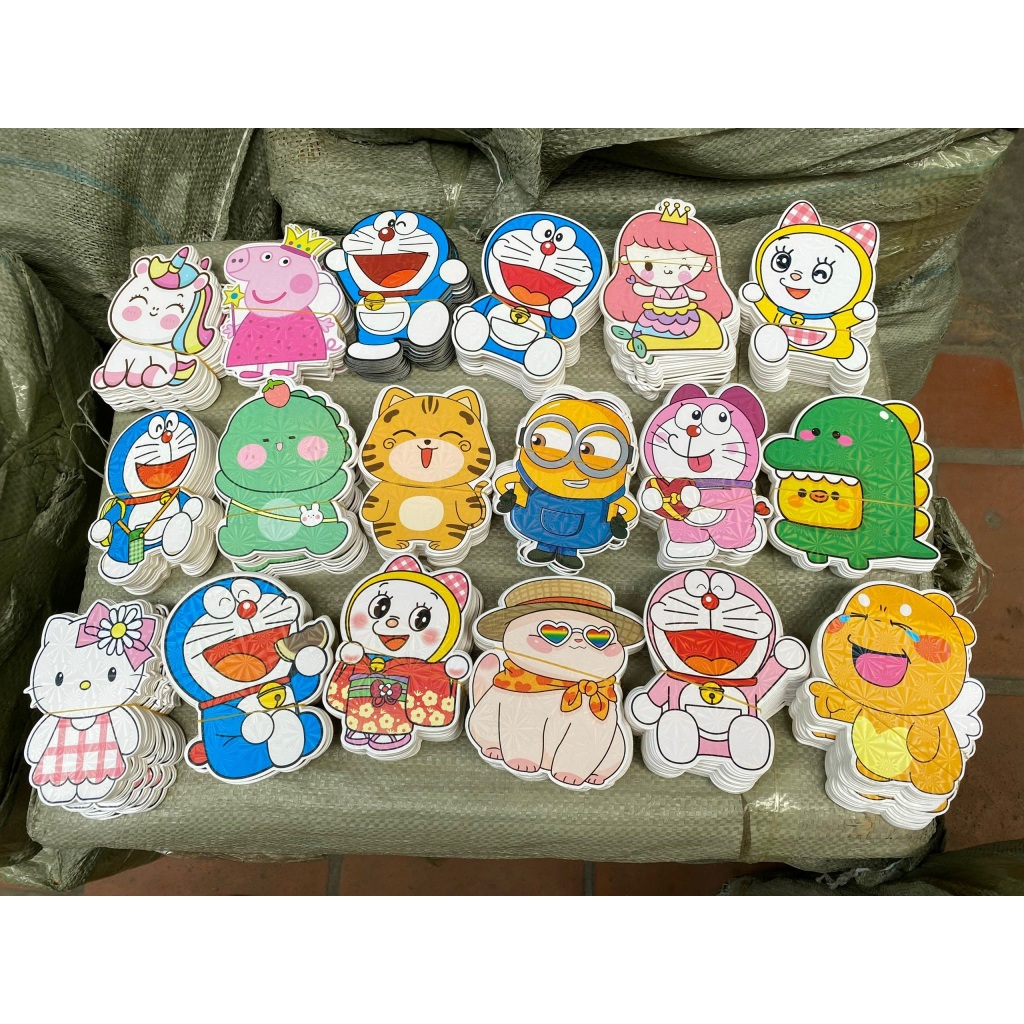 Combo 10 bao lì xì chibi 3D