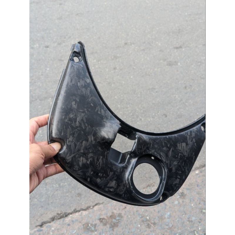 Ốp che bình xăng Carbon Forged cho Vespa Sprint/Primavera