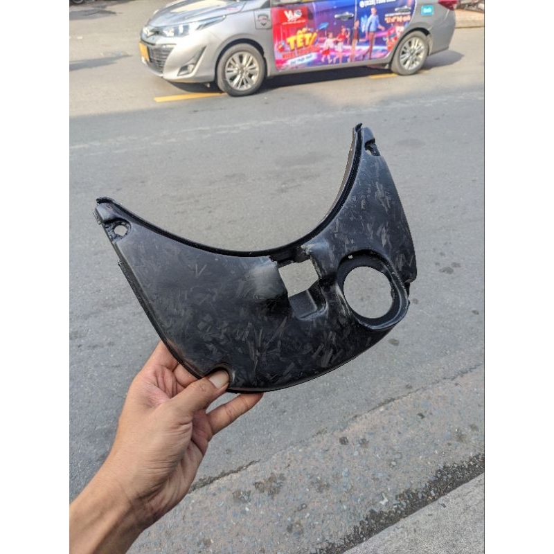 Ốp che bình xăng Carbon Forged cho Vespa Sprint/Primavera