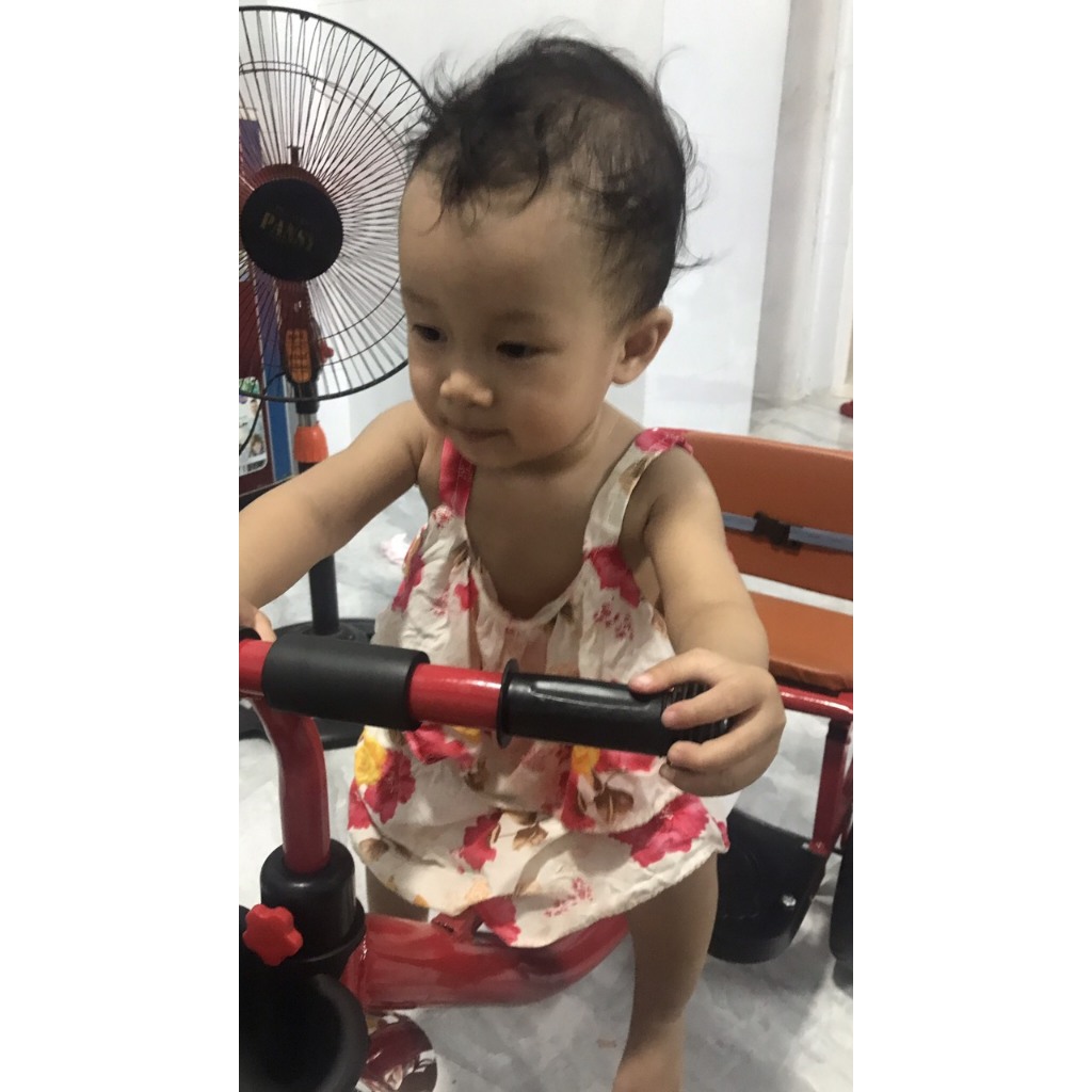 XE ĐẠP XÍCH LÔ TẢI TRỌNG 45KG CHO 2 BÉ CHƠI