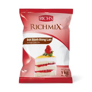 Bột bánh bông lan trộn sẵn Richmix