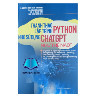 Sách - Thành thạo lập trình Python nhờ sử dụng chatGPT như thế nào