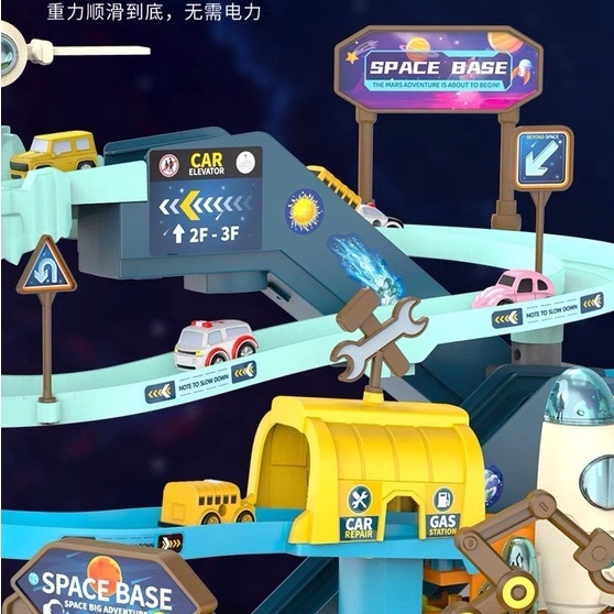 Mô hình lắp ráp đường đua PIKAPU đồ chơi xếp hình nhựa abs cao cấp, an toàn cho bé