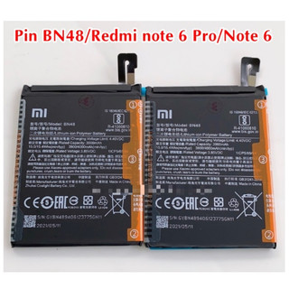 Pin xiaomi BN48/Redmi note 6 pro,Mới
