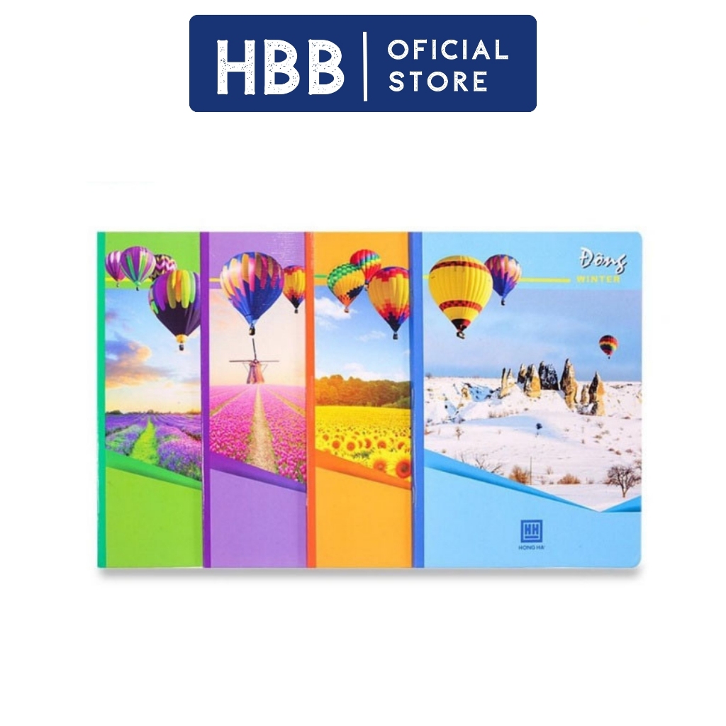 Vở hồng hà 300 trang( 4 mùa)