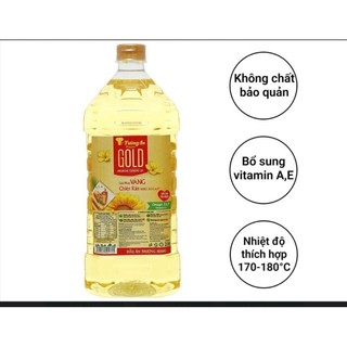 Dầu ăn cao cấp Tường An Gold can 2 lít