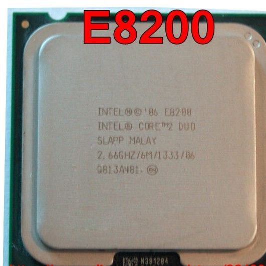 Cpu core 2 duo E8200 E8400 E8500 E8600 E8700 socket 775 cho G31, G41 thanh lý