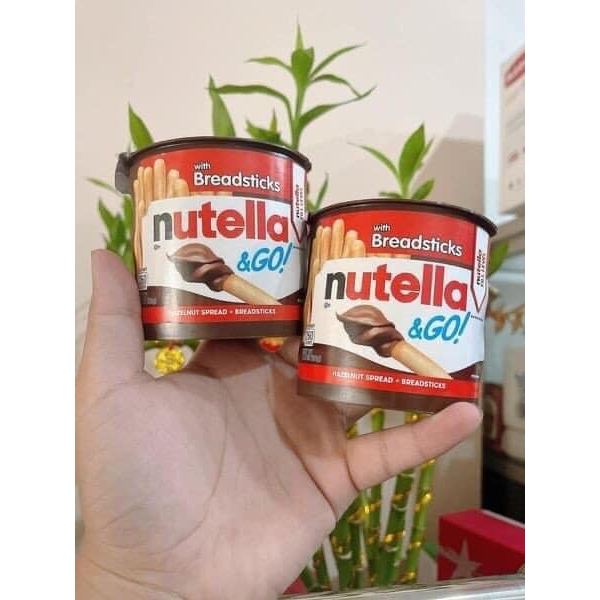 🍁  Bánh Que Chấm Bơ Hạt Phỉ Nutella & Go 52gr