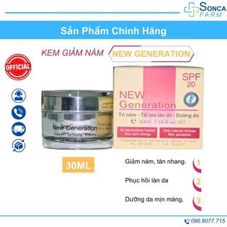 Kem Nám Tàn Nhang New Generation 30G Dưỡng Trắng Mịn Da