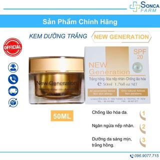 Kem Dưỡng Trắng Da Mặt New Generation 50G Dưỡng Da Sáng Khỏe Mịn Màng