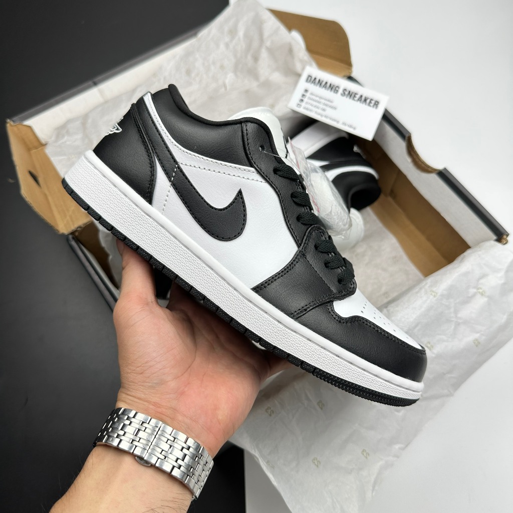 Giày Jordan 1 Low Black White đẹp (jd1 đen trắng) full box - GIAY DANANG | Phiên bản Best Quality