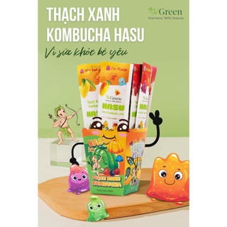 Thạch xanh Kombucha Hasu