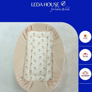 Nệm lót nôi tre muslin đặt võng cho bé sơ sinh (được chọn mẫu) siêu mềm nằm mát lưng