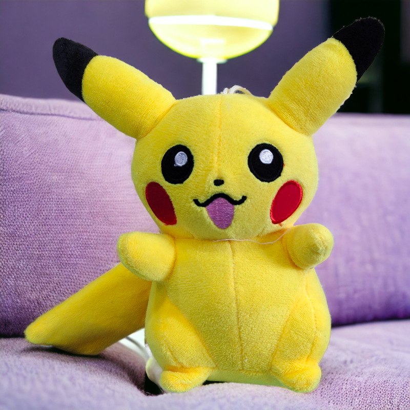 Gấu Bông Pikachu Nhí 20cm Vải Nhung Mền Mịn