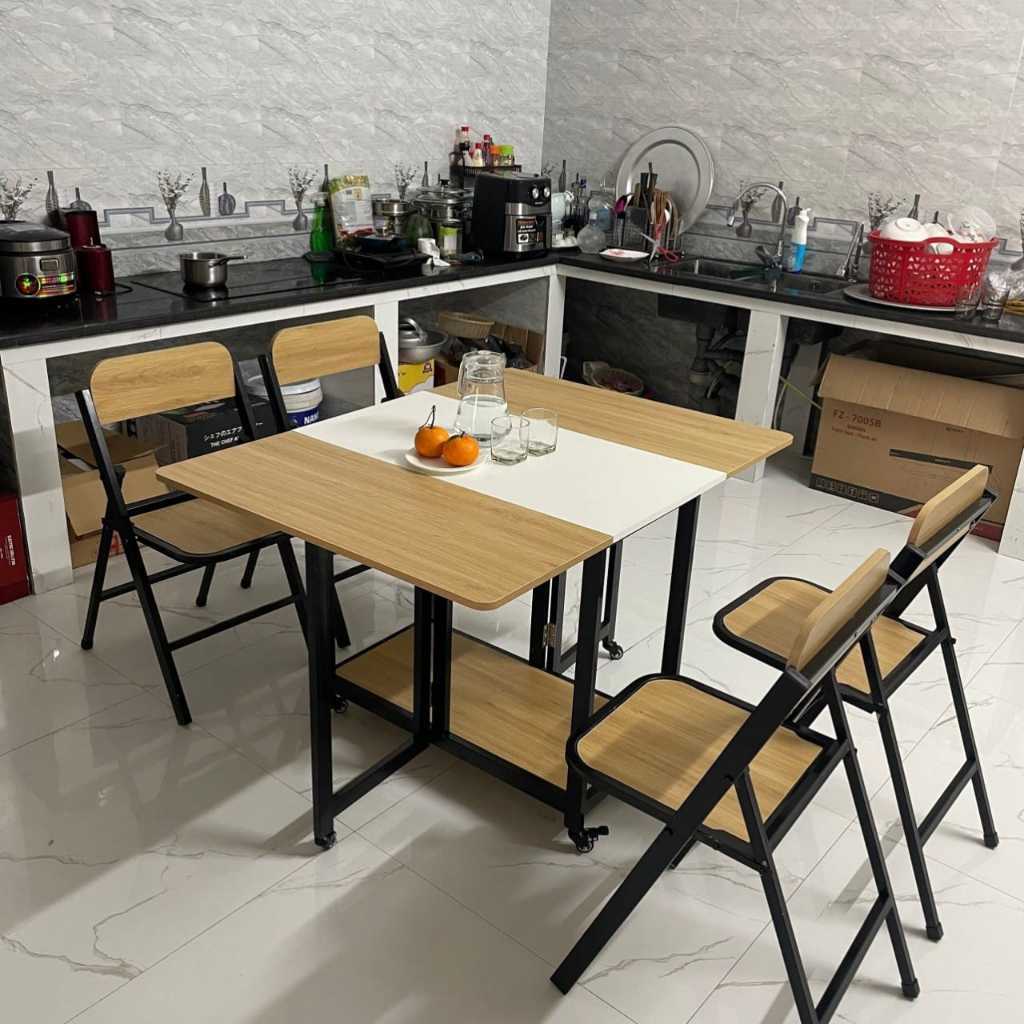 Bàn ăn thông minh gấp gọn đa năng thương hiệu Heaven - HV608