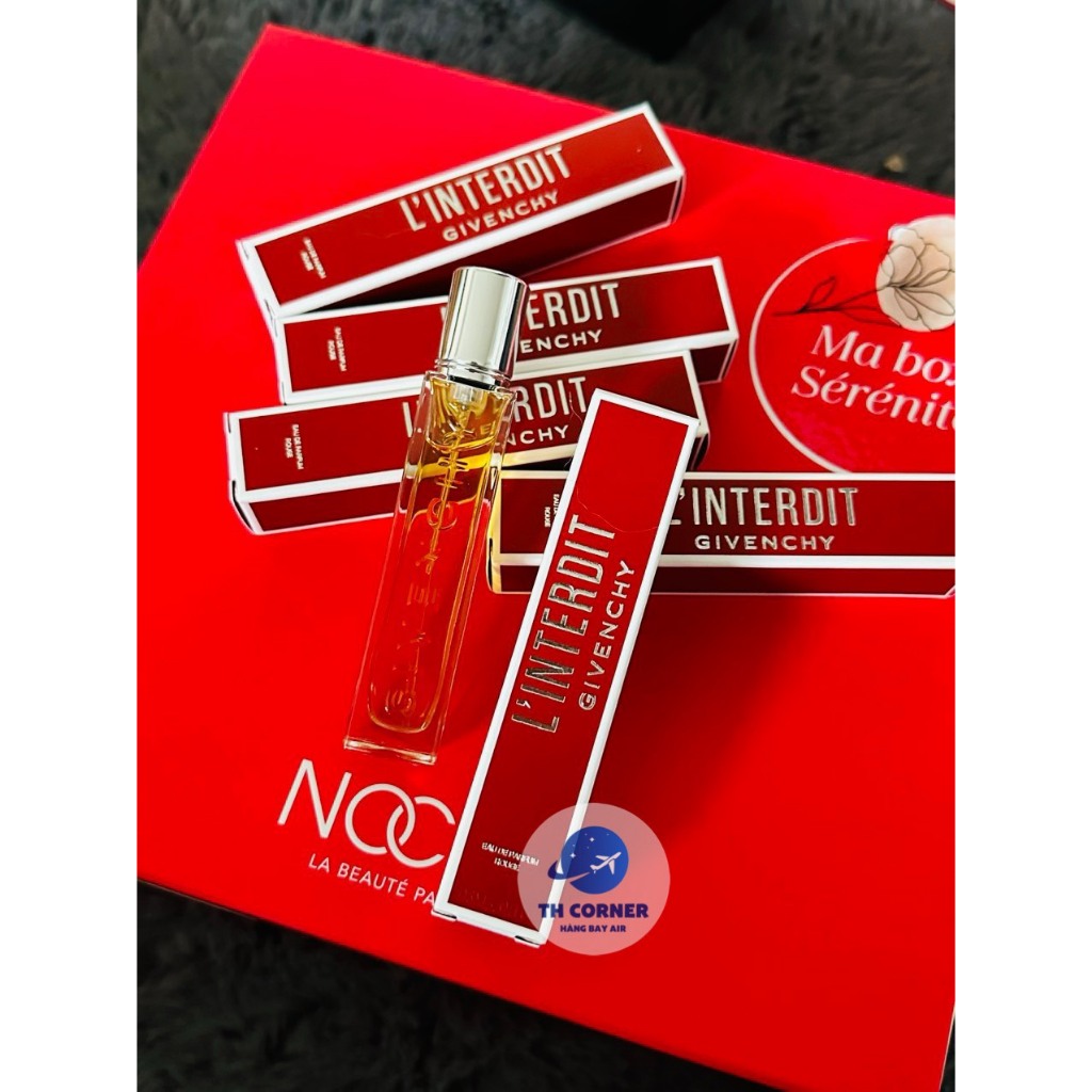 Nước Hoa Nữ Givenchy L’interdit Rouge EDP Chai Xịt 12.5ml