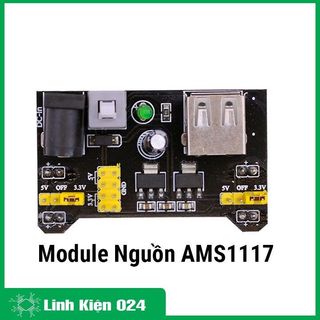 Combo module nguồn Ams1117 3V3-5V và Board Test MB-102