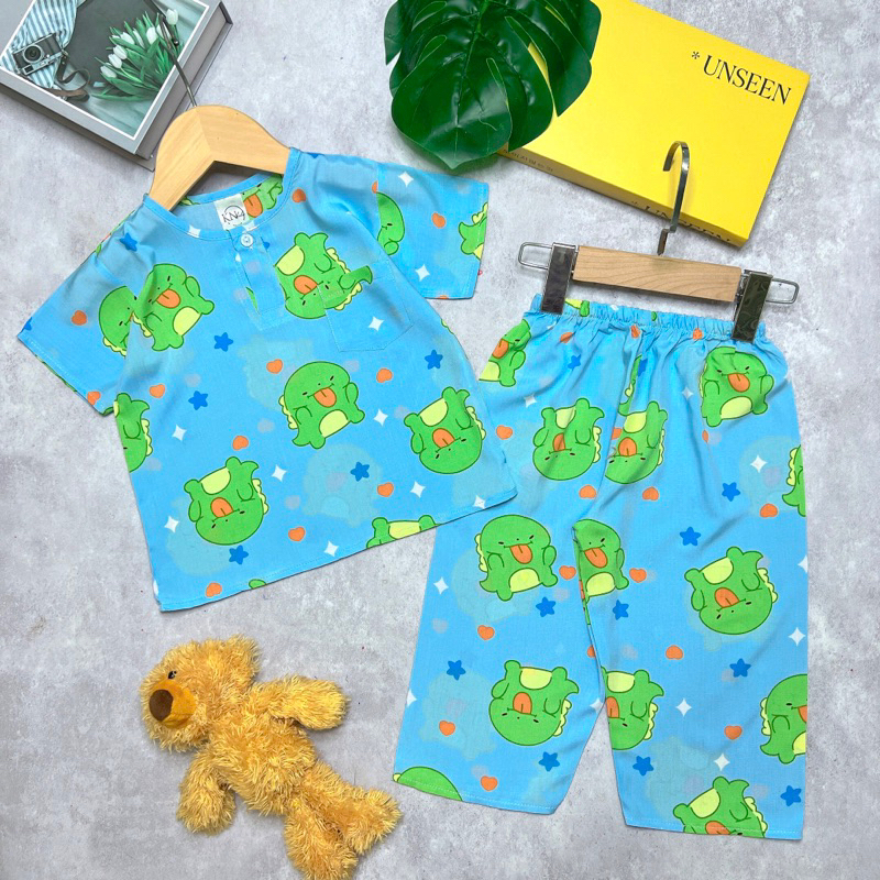 Bộ tole / lanh bé trai tay ngắn quần dài size 9-37kg