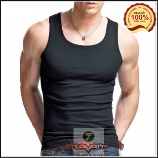Áo ba lỗ nam, áo thun, cổ vuông, cotton, body -Thời trang thu đông 2023/Gym, áo thể thao nam