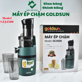 Máy ép chậm Goldsun GFJ4500 - Máy ép trái cây giữ trọn vitamin, công suất 200w bảo hành 12 tháng dienmaybnd