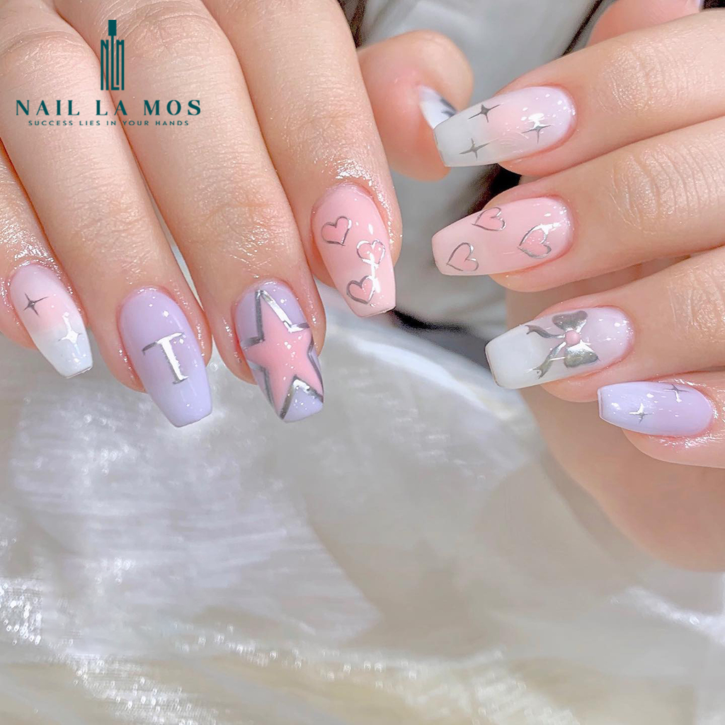 Set sơn gel Tuomiya chính hãng 92 màu nail - Sơn móng tay mix gel thạch tone hồng, thạch nhũ