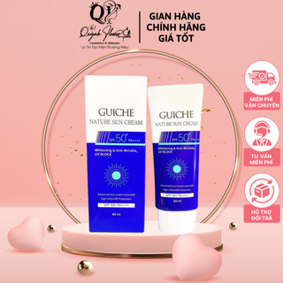 Kem chống nắng guiche 60ml hàn quốc giúp nâng tone kiềm dầu