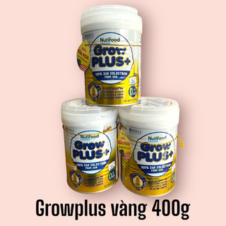 Sữa bột nuti Growplus vàng 0+ lon 400g