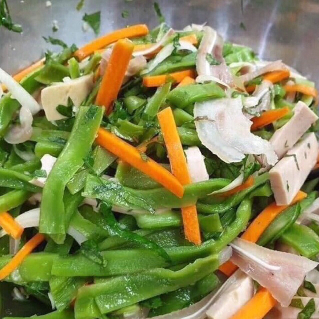 RAU TIẾN VUA KHÔ LOẠI 1  xanh, non, giòn | Túi 250G-500G