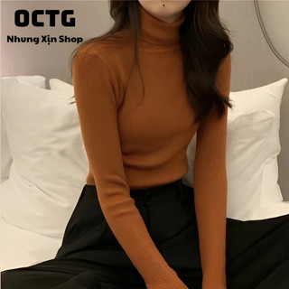 Áo len tăm body cổ lọ