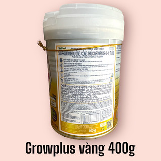 Sữa bột nuti Growplus vàng 0+ lon 400g ( SINGAPORE )
