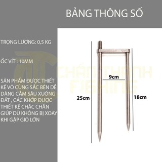 Chân cắm dù cao cấp - 2 size