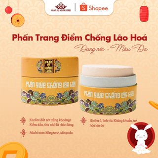 Phấn Trang Điểm, Phấn Chống Lão Hóa Phấn Nụ Hoàng Cung Dạng Nén Màu Da 25g