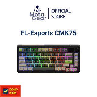 Bàn phím cơ fl-esport cmk75 - khung nhựa - bố cục 75% - led rgb