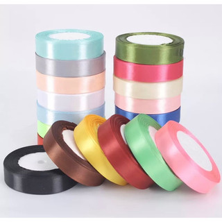 Ruy băng lụa satin 2cm Ruy băng làm nơ, gói quà, trang trí handmade