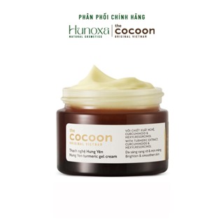 Thạch nghệ Hưng Yên dưỡng ẩm Cocoon, kem dưỡng ẩm cho làn da mềm mại và rạng ngời 30ml - HUNOXA