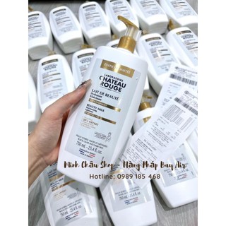Dưỡng thể chateau rouge 750ml bill pháp