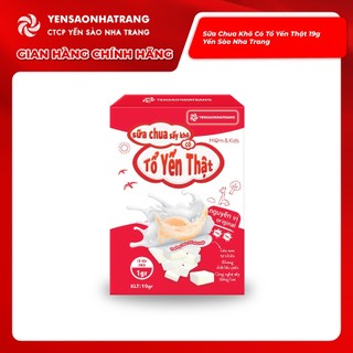 Sữa Chua Khô Có Tổ Yến Thật 19g