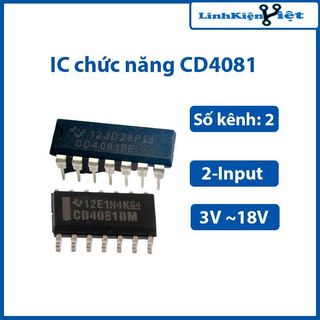 Ic chức năng cd4081 14p