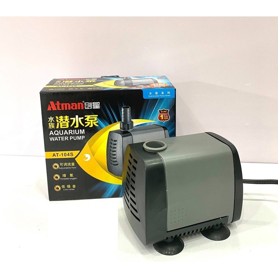 Máy Bơm Chìm Bể Cá Atman AT 101S - 102S - 103S - 104S - 105s - 105s - 107s hồ xi măng, bể kính, cá koi, non bộ