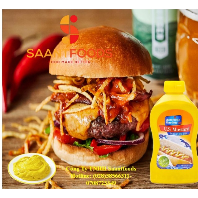 Mù Tạt American Garden -Gluten Free