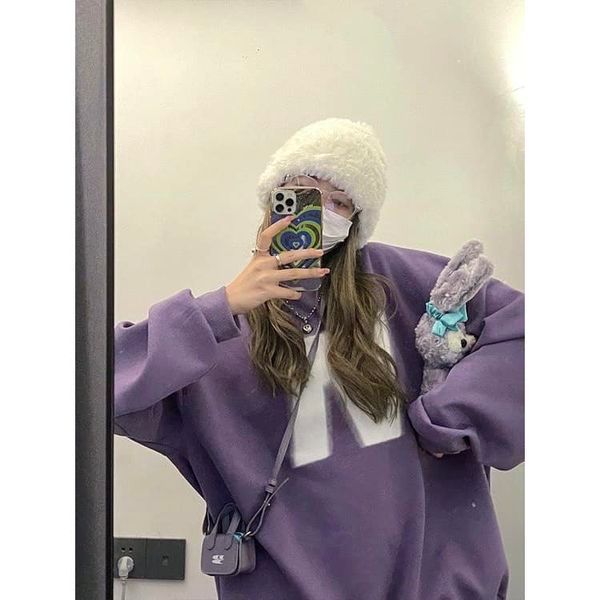 Áo Sweater Chữ N Chất Nỉ Ngoại Unisez nam Nữ Freesize