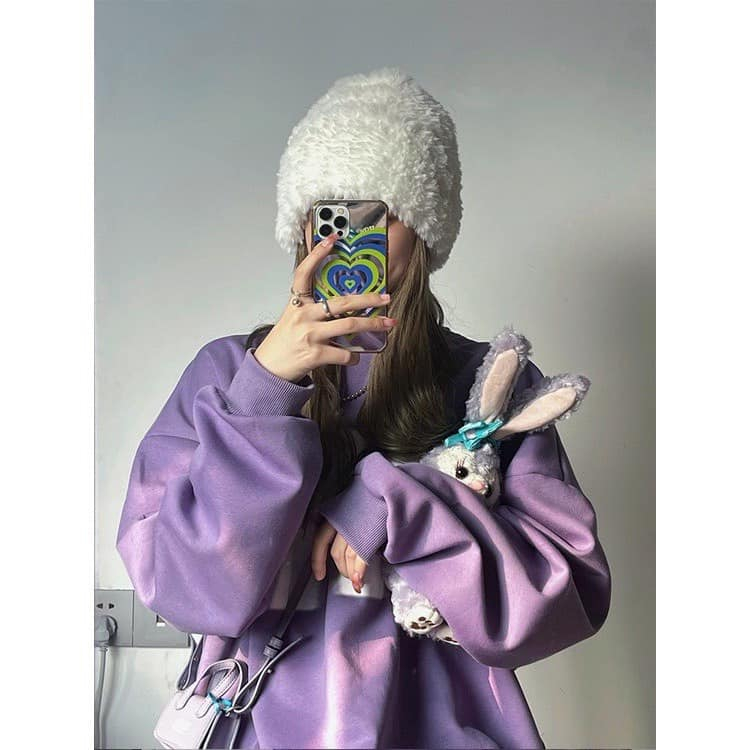 Áo Sweater Chữ N Chất Nỉ Ngoại Unisez nam Nữ Freesize