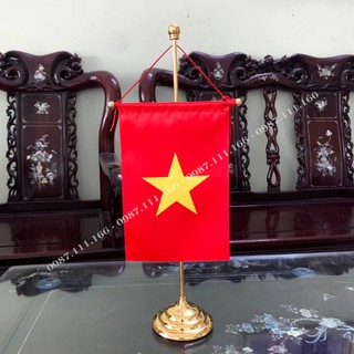 Bộ cờ để bàn treo dây được chọn cờ theo yêu cầu