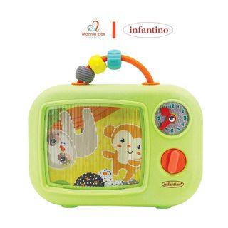 Đồ chơi phát nhạc hình TV cho bé Infantino 9m+ kích thích phát triển trí tuệ - Monnie Kids