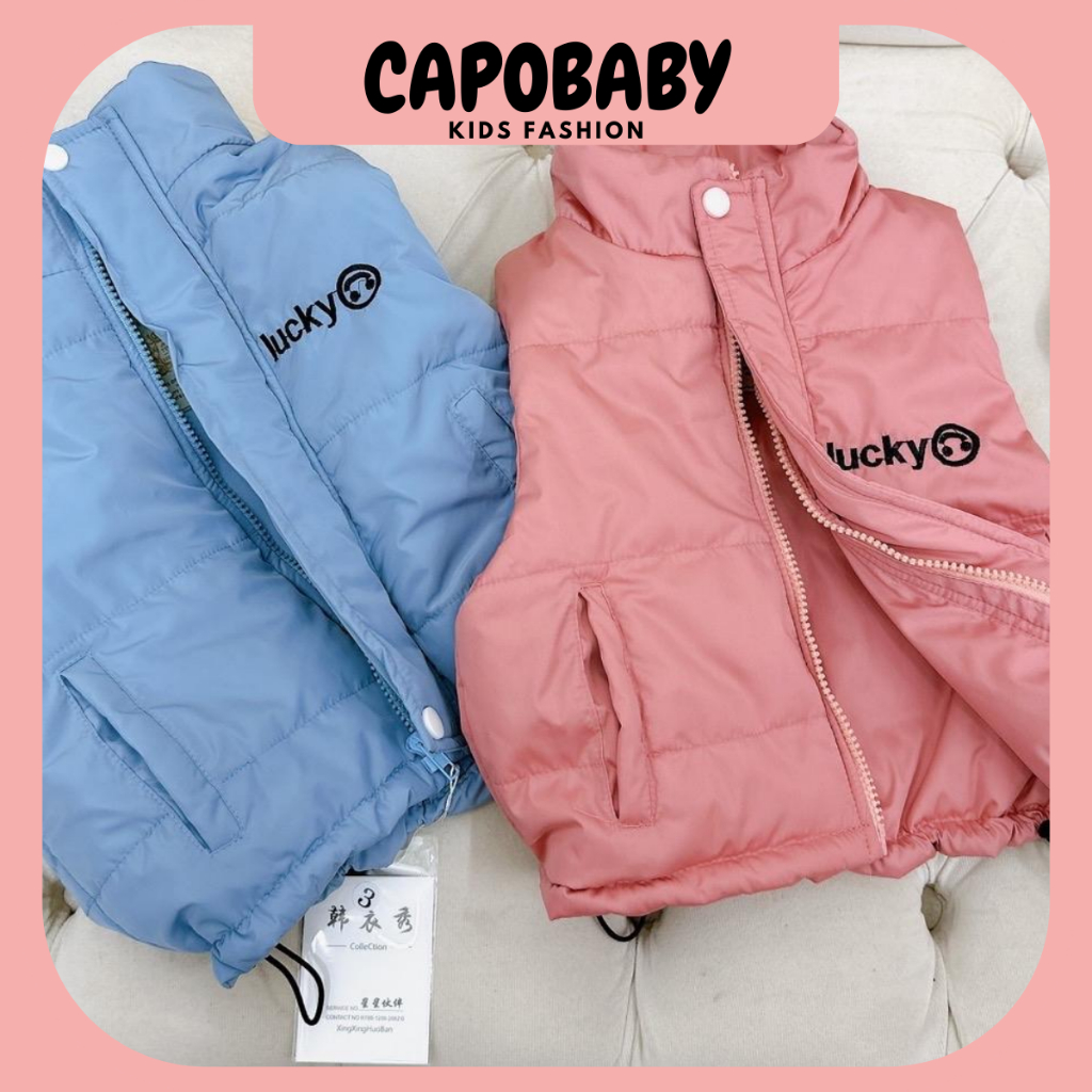Áo phao gile QCCC cho bé trai bé gái 7-18kg